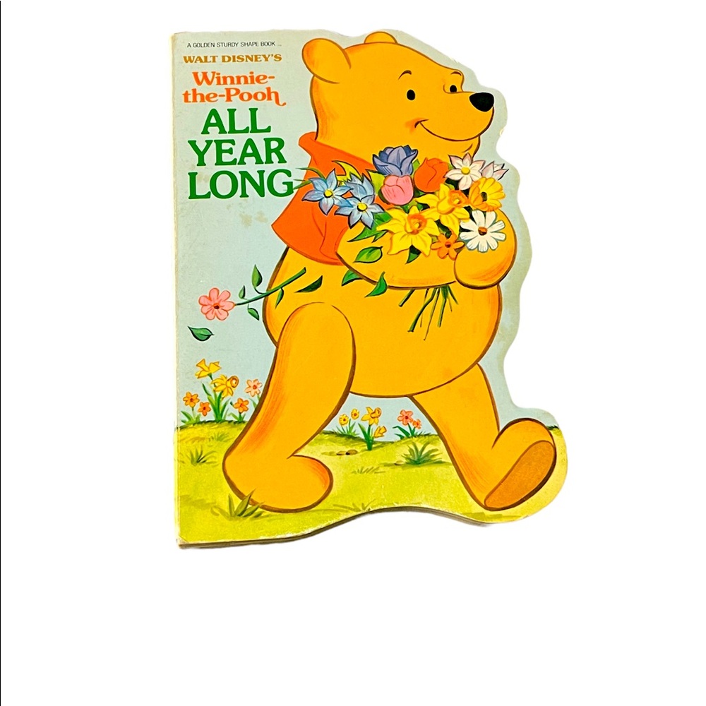 Vintage 1981 80s Walt Disney’s Winnie-the-Pooh collectible book.
